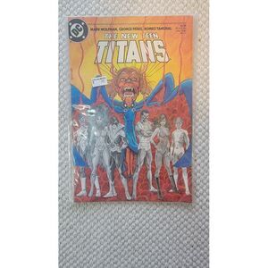 "The New Teen Titans" Comic #4 Jan.‎ 1985 DC Raven Trigon Wolfman Perez Tanghal
